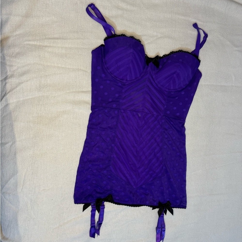 Victorias Secret intimates Nightie. Size 34D. Deep purple color.